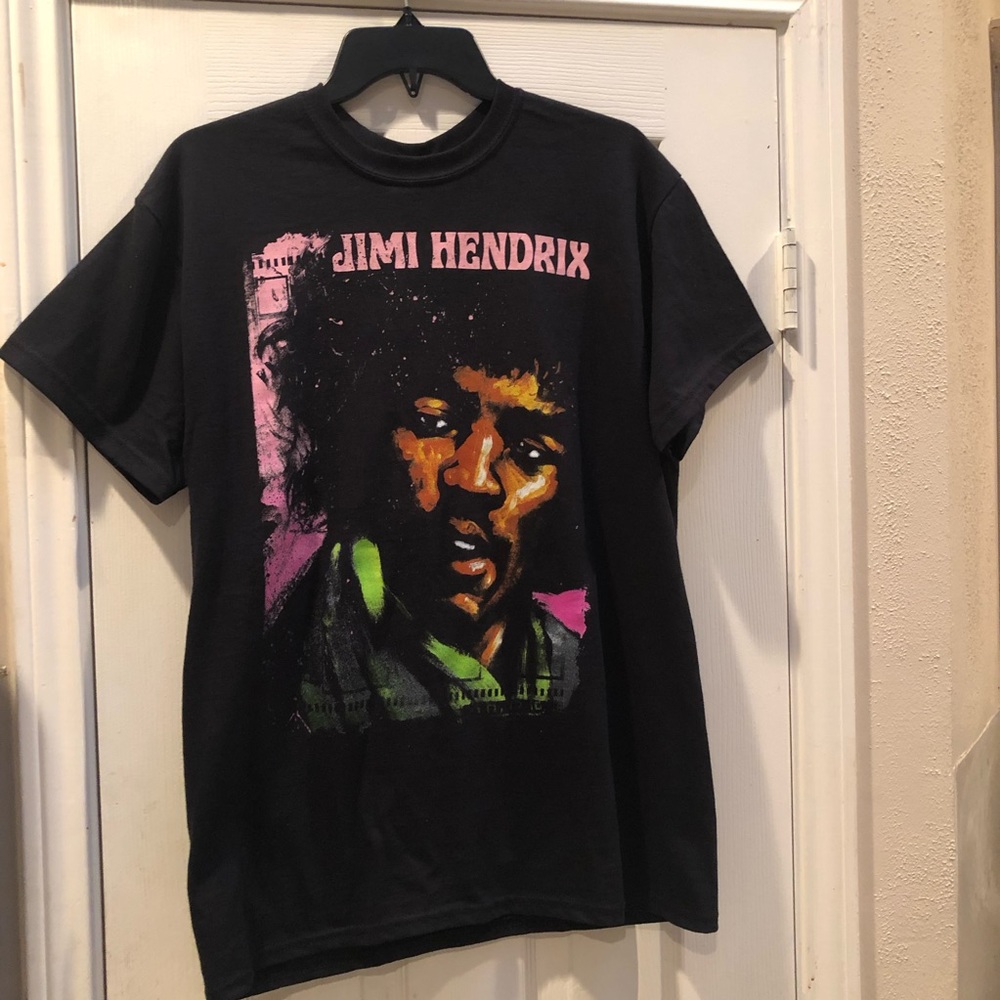 Jimi Hendrix Men’s Purple Haze T-Shirt Black